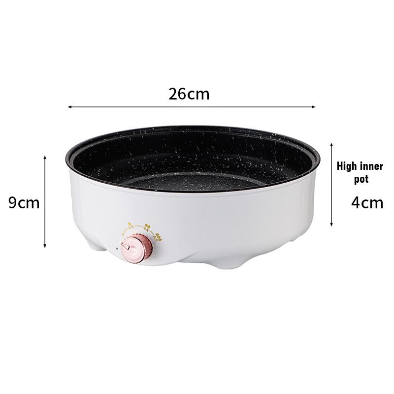220V MultiCooker Househould Barbecue Fried Steak Fish Omelette Frying Pan Non-stick Electric Machin EU Plug