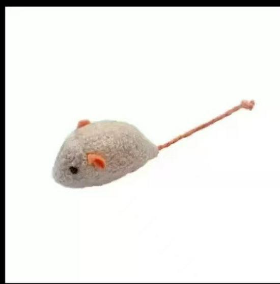 Plush Catnip Mouse Toy - Simulated Mouse for Cat Entertainment