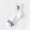 Socks women's medium tube socks, Korean cartoon cute and sweet Korean version of stockings cotton socks college style student socks women