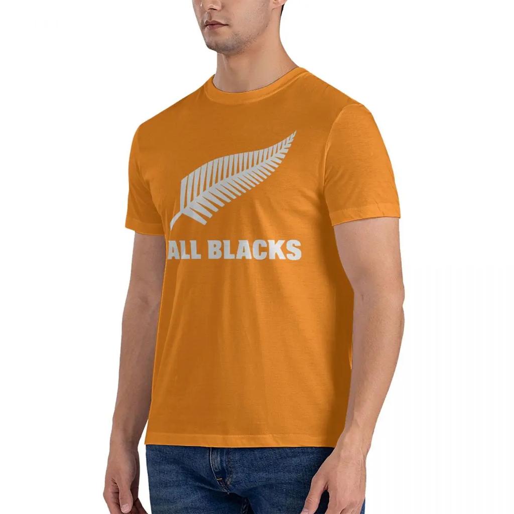 Blacks Rugbys All Oversize T-shirts Man Vintage Rolig För Män Topp y2k Man kortärmad T-shirt