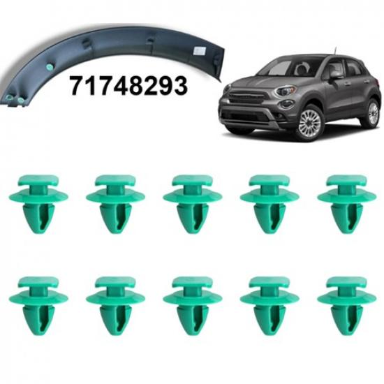 

10pcs Front Wheel Arch Flare & Trim Moulding Clips For Alfa Romeo Stelvio 16-18