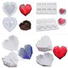 3d Diamond Love Heart Shape Silicone Molds For Pastry Baking Sponge Ch