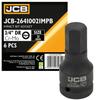 JCB Impact Bit Socket 3/4" 21mm 6-point Cr-Mo Socket Wrench