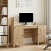 Artisan Oak Desk 142.5 x 50 x 75 cm Particleboard