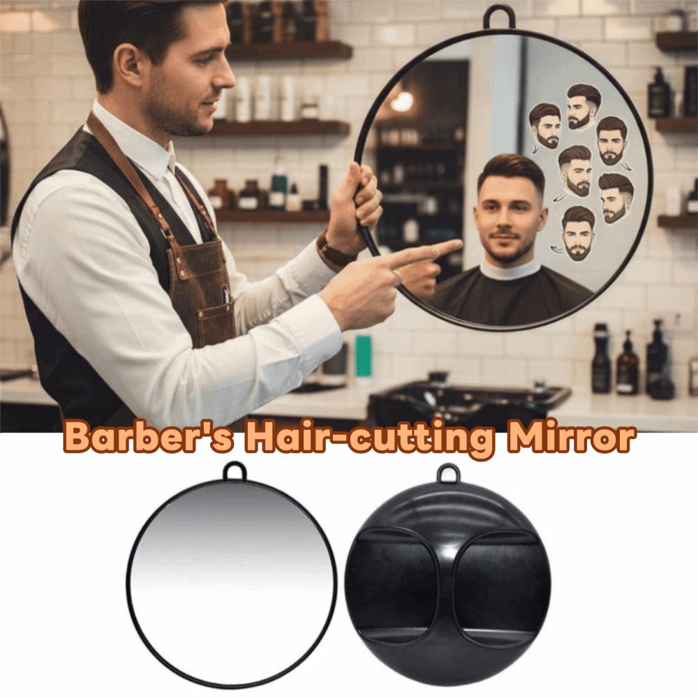 Professional Barber's Hair-cutting Mirror Modern Handheld Makeup Mirror  Hair Salon