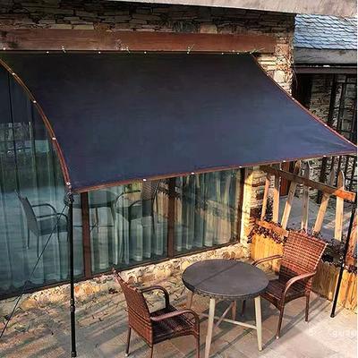 Tela de Sombreamento Preta Anti-UV Rede de Sombreamento para Plantas de Jardim Cobertura de Sombreamento 6 Pinos Toldo Externo Piscina Pérgola com Ilhós Clip