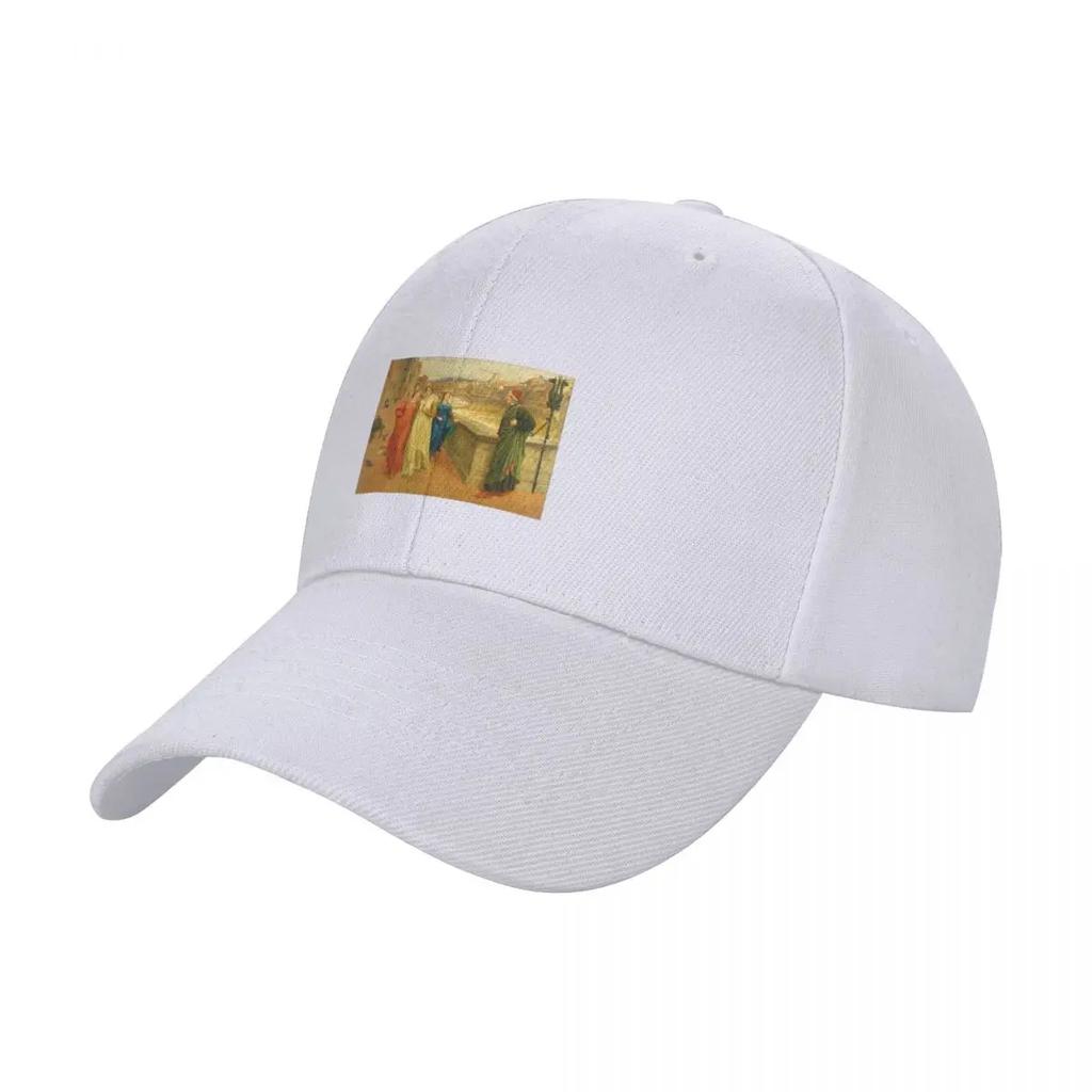 Dante and Beatrice Baseball Cap Unique hats cute for men foam party Hat Women Mens
