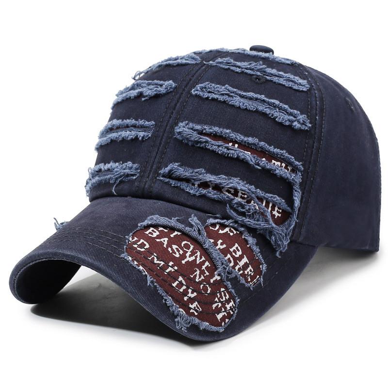 Streetwear Vintage Cotton Baseball Cap With Sun Protection For Men And Women