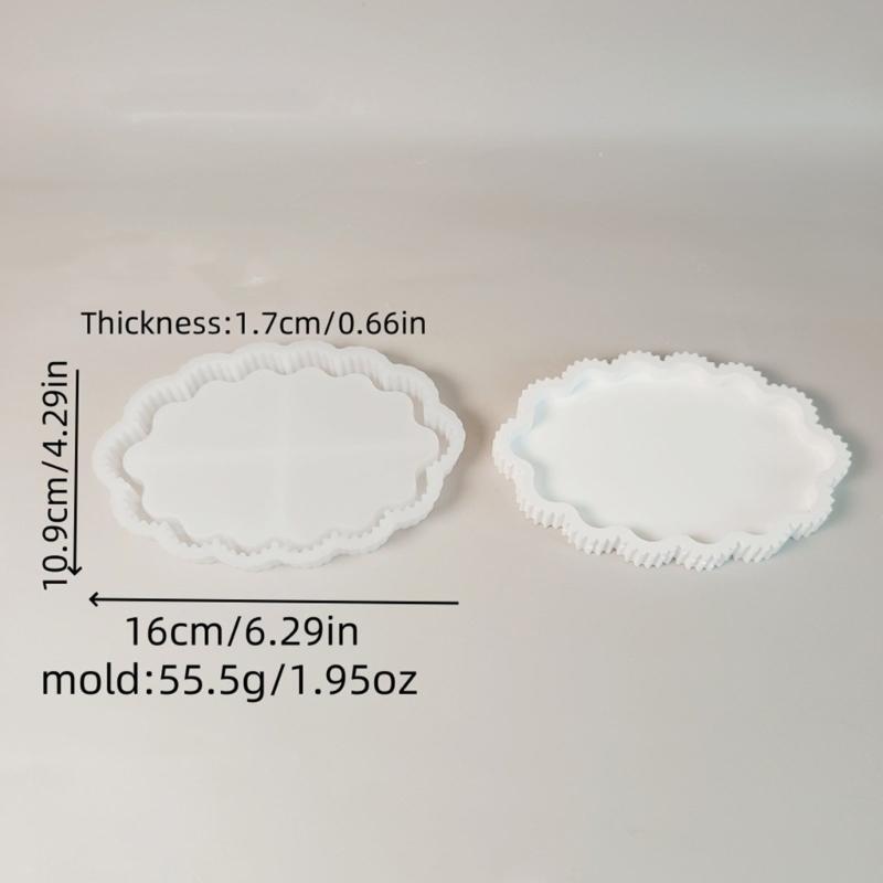Easy To Use Silicone Mold Creating Decorative Trays Moulds with Unique Cloud Shape Suitable for Gifting Hand-Making