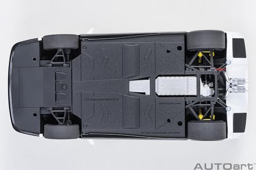 AUTOart 1/18 Scale Lamborghini Diablo GTR (White) Finished Product 79136