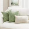 Solid Color Throw Pillow Covers Textured Plush Pillowcase Corduroy Pillow Cover  Bedroom Decor