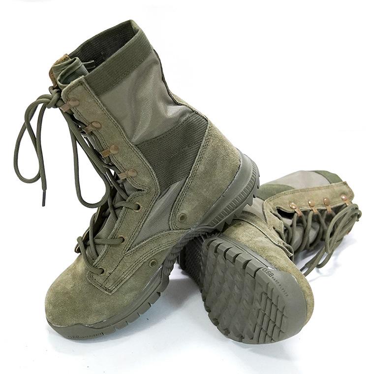 Fashion Lightweight Tactical Combat Boots Field Military Training High Top Breathable Casual Work Army Shoe Mountaineering Hiking Boots