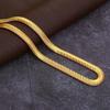 New charms 18K gold color does not fade classy 6MM snake bone Necklaces for Men Women Fashion party Jewelry Christmas gifts