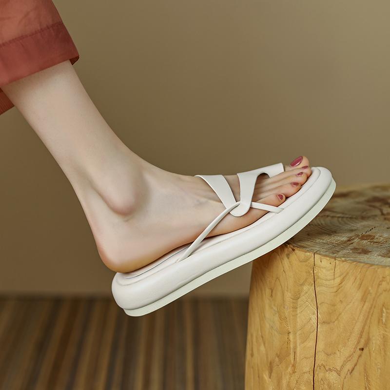 Fashion 2024 Summer Woman Shoes Fashion Open Toe Low Heel Women Sandals Slipper Platform Casual Roman Shoes Women