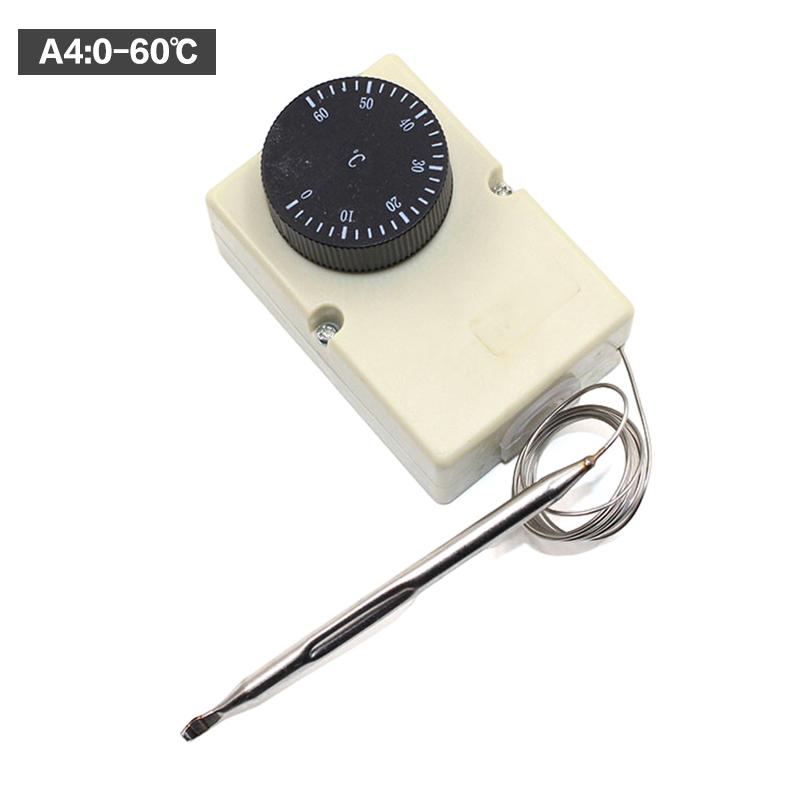 

Для электрического прибора ручка температуры механический переключатель капиллярный термостат 50-300C 0-60C 0-50C 0-40C 30-110C -30-30C 0-60℃