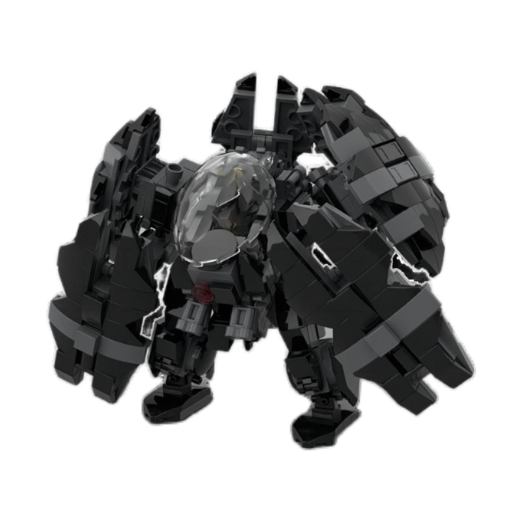 AF-03 War Machine Mecha Roboter Bausatz Bauspielzeug Set MOC Bausatz Kinder Geburtstagsgeschenk