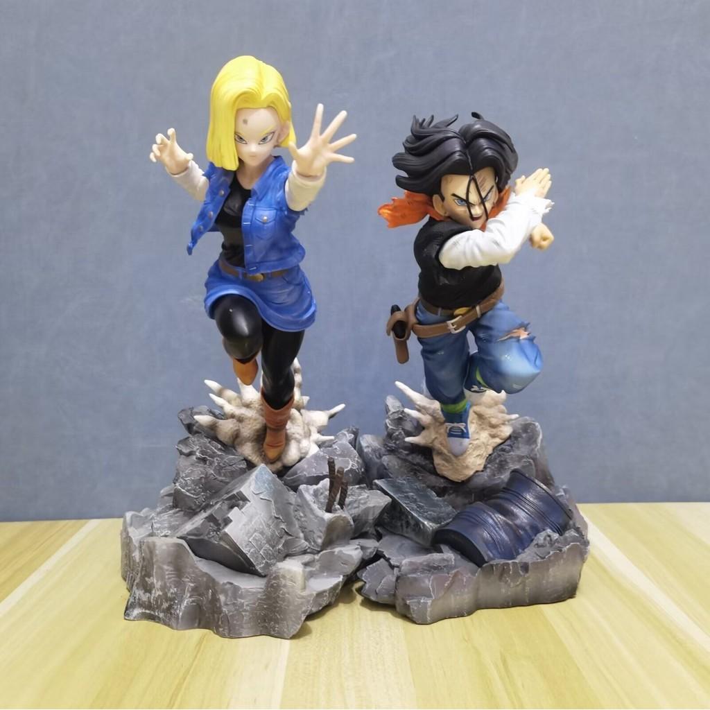 Son Super Saiyan Gohan Android 17 18 Action Figure Model Toy Doll Kids Gift