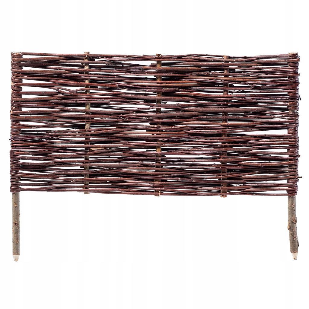KADAX Wicker Palisade Fence Fence Edging