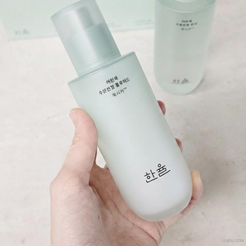 Hanyul Reines Artemisia Beruhigungsset (Toner 150ml + Flüssigkeit 125ml) (+Gratisgeschenk)