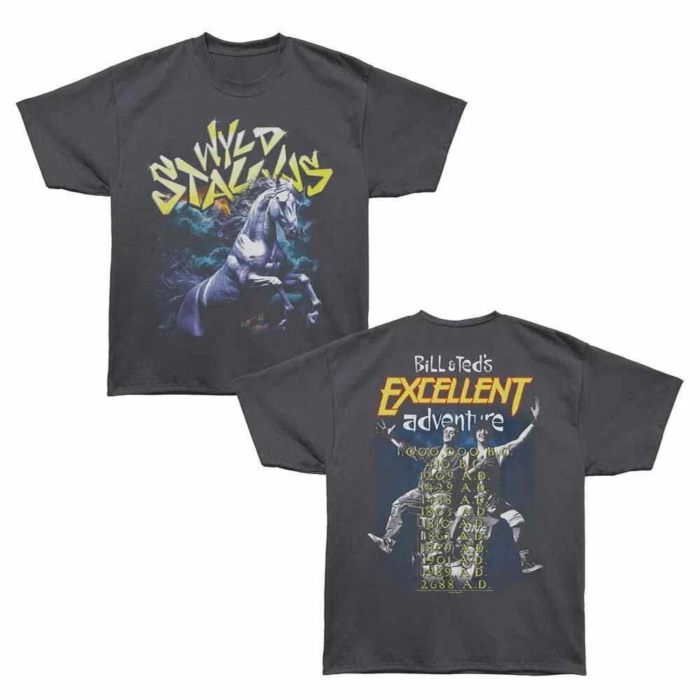 Bill And Ted - Wyld Stallyns Tour - Bronx Oversized Children s T-shirt Gray 100