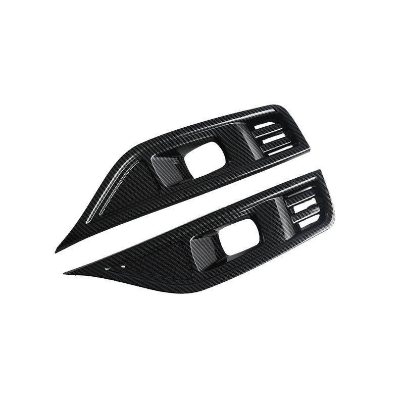 For BYD Shark 6 2024 2025 Front Foglight Trim Cover Car Accessories Auto Front Fog Lamp Cover Protector Parts Styling Stickers