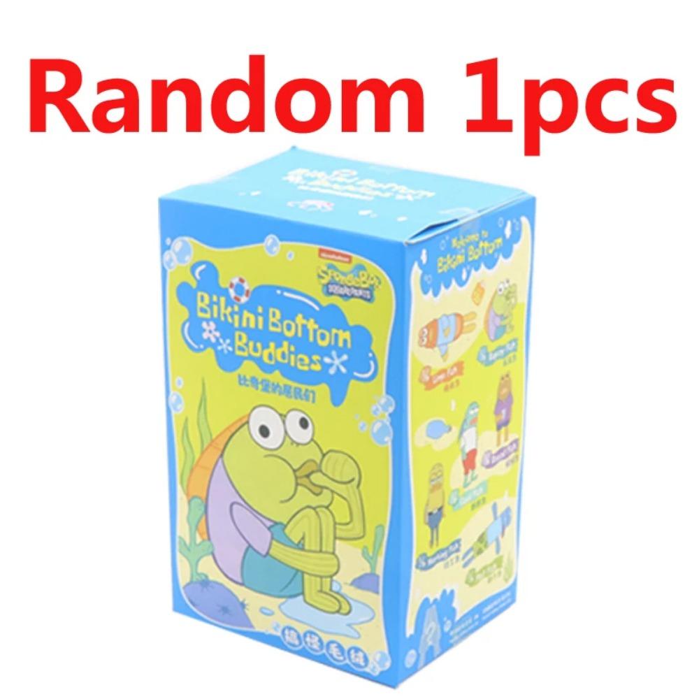 Genuine Bikini Botton Buddies Series Funny Plush Pendant Blind Box Trendy Doll Collection Cartoon Backpack Pendant Surprise Gift
