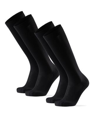 DANISH ENDURANCE Συμπίεσης Όλα τα Μεγέθη 2 ζεύγη Κάλτσες, Μαύρο, 25.0-28.0 cm,