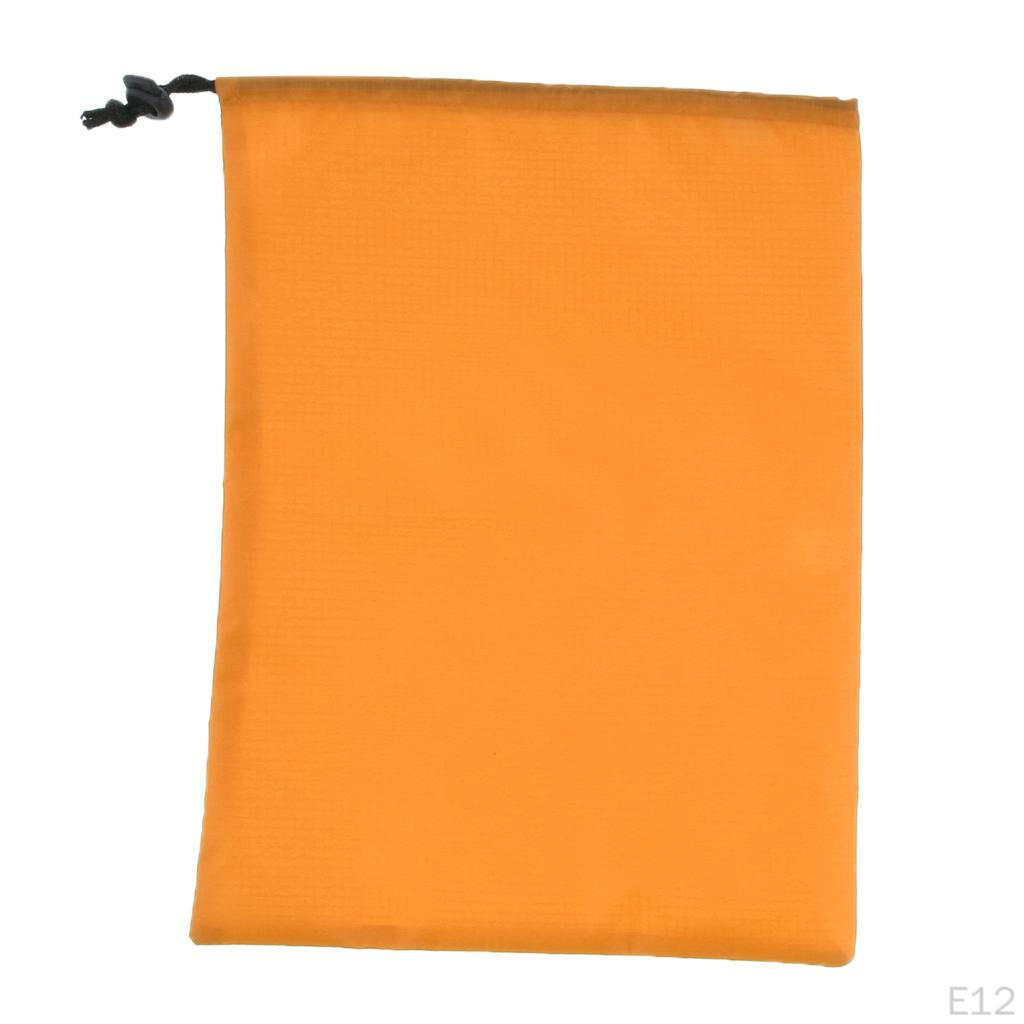 Waterproof Drawstring Storage Bag Stuff for Clothes - Green