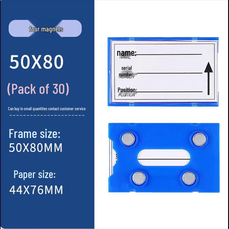 

Warehouse Shelf Magnetic Labels