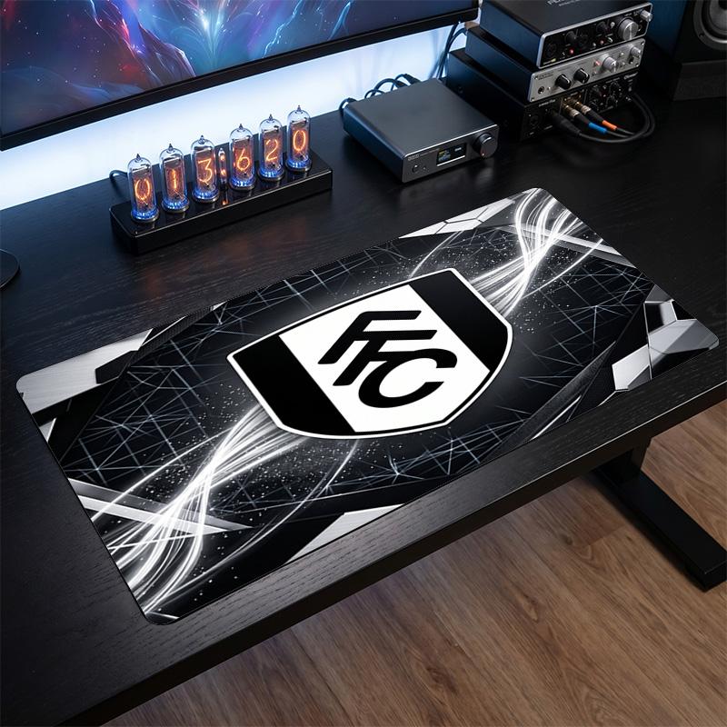 Fulham Football Print Large Mouse Pad, Anti-Slip Extended Gaming Desk Mat for Office Home