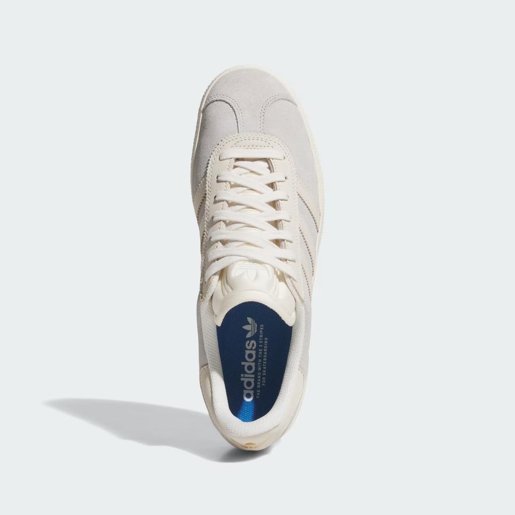 JQ3723 adidas Originals Gazelle ADV Grey Two Chalk White Gold Metallic (Men's)