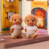 Cute Milo Poodle Dog Flocking Doll Action Figures Toy Kawaii Sylvanian Families Anime Figures Collectible Room Ornaments