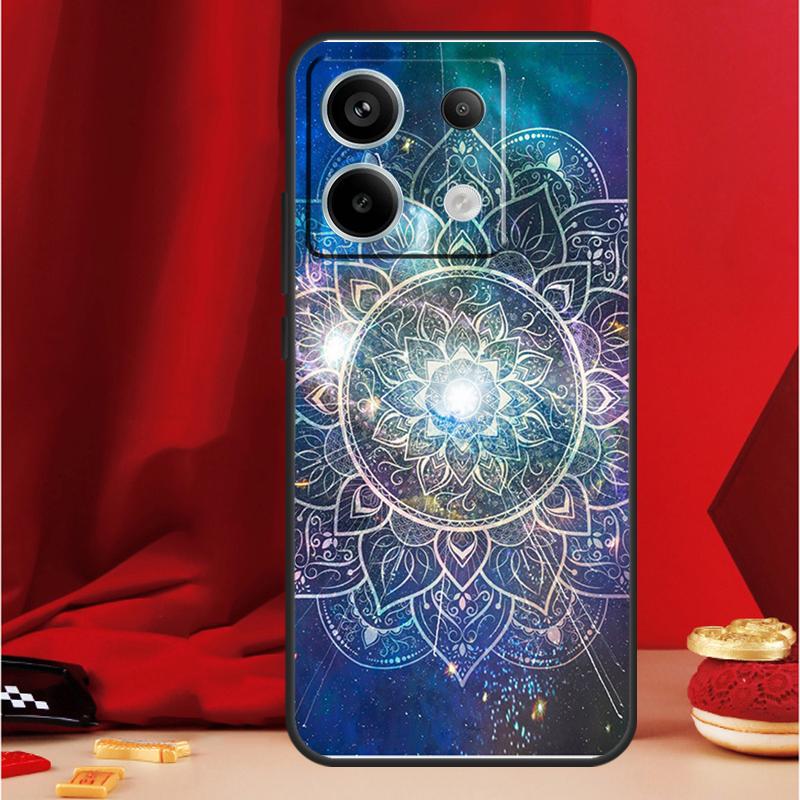 Mandala Pattern Case For Xiaomi Redmi Note 14 12 11 10 13 15 Pro Plus Redmi 15 13 10C 12C 13C 14C 15C Funda