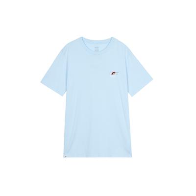 Vans Unicorn Print Short Sleeve T-Shirt Women Tops Light-Blue VN0A54IMUUU