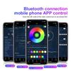 14 In 1 Car Symphony Ambient Light RGB LED Atmosphere Acrylic Strip Remote APP