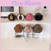 Stylish Mini Round Coin Bag For Kids In Antique Bronze With Breathable Design