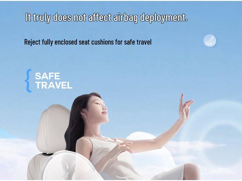 ZEEKR LS6 Genuine Leather Seat Cushion, Breathable & Ventilated, Four Seasons, Fits 2026 New Model 25 Cars