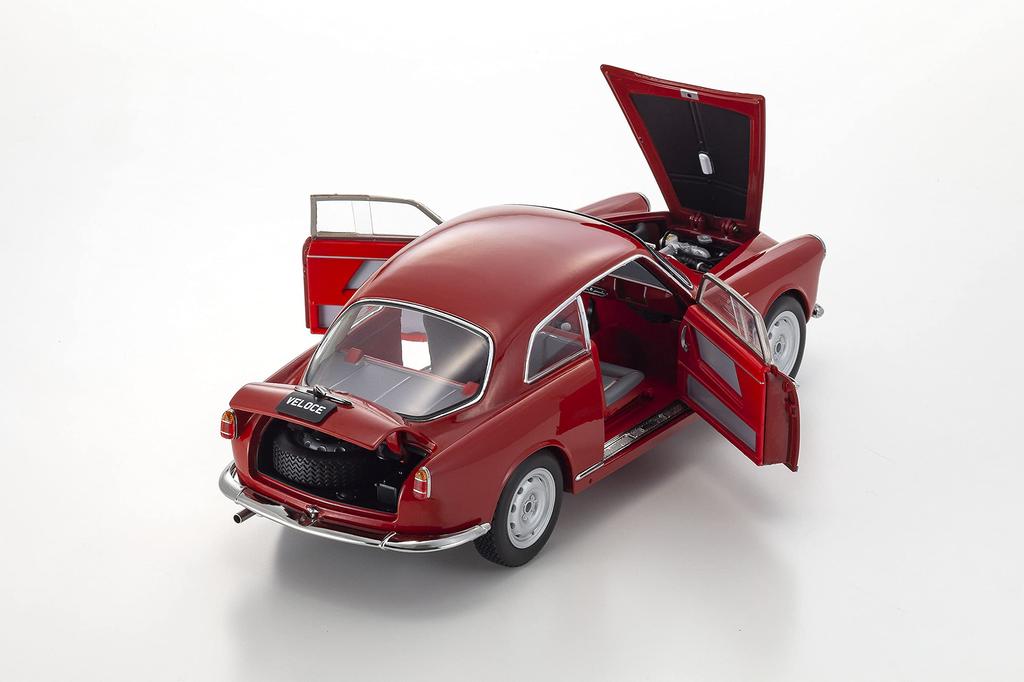 Kyosho Original Scale Alfa Romeo Giulietta Sprint Veloce Red Finished Product 1/18