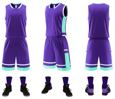 Basketball Suit Men'S New Children'S Game Jersey College Student Training Vest Jersey Sportswear Printed Clothing