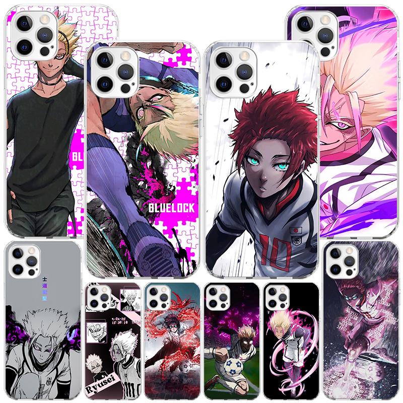 Blue Lock Shidou Ryusei Phone Case For iPhone 17 Air 16 Pro Max 16E 15 + 14 Plus 11 12 13 Mini 7 8 SE Gift Print Cover Fundas