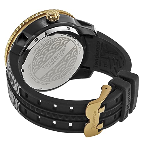 Tendence Gulliver Japan Icon Watch TY143103 Black [Parallel Import]