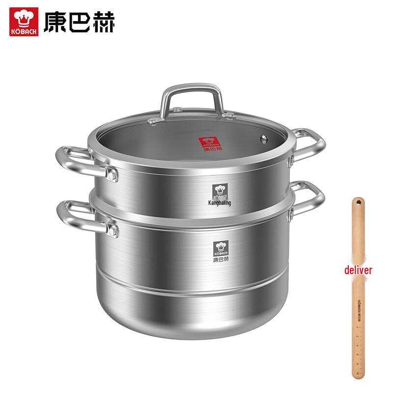 KOBACH 3-Ply Stainless Steel Steamer Pot