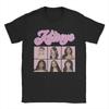 Katseye Member Portrait Retro T-Shirt, Unisex Global Pop Fan Streetwear Tee, 100% Cotton Casual Short Sleeve Top