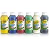 Peinture lavable crayola - 6 bouteilles de 250 ml - mixte - a partir de 3 ans