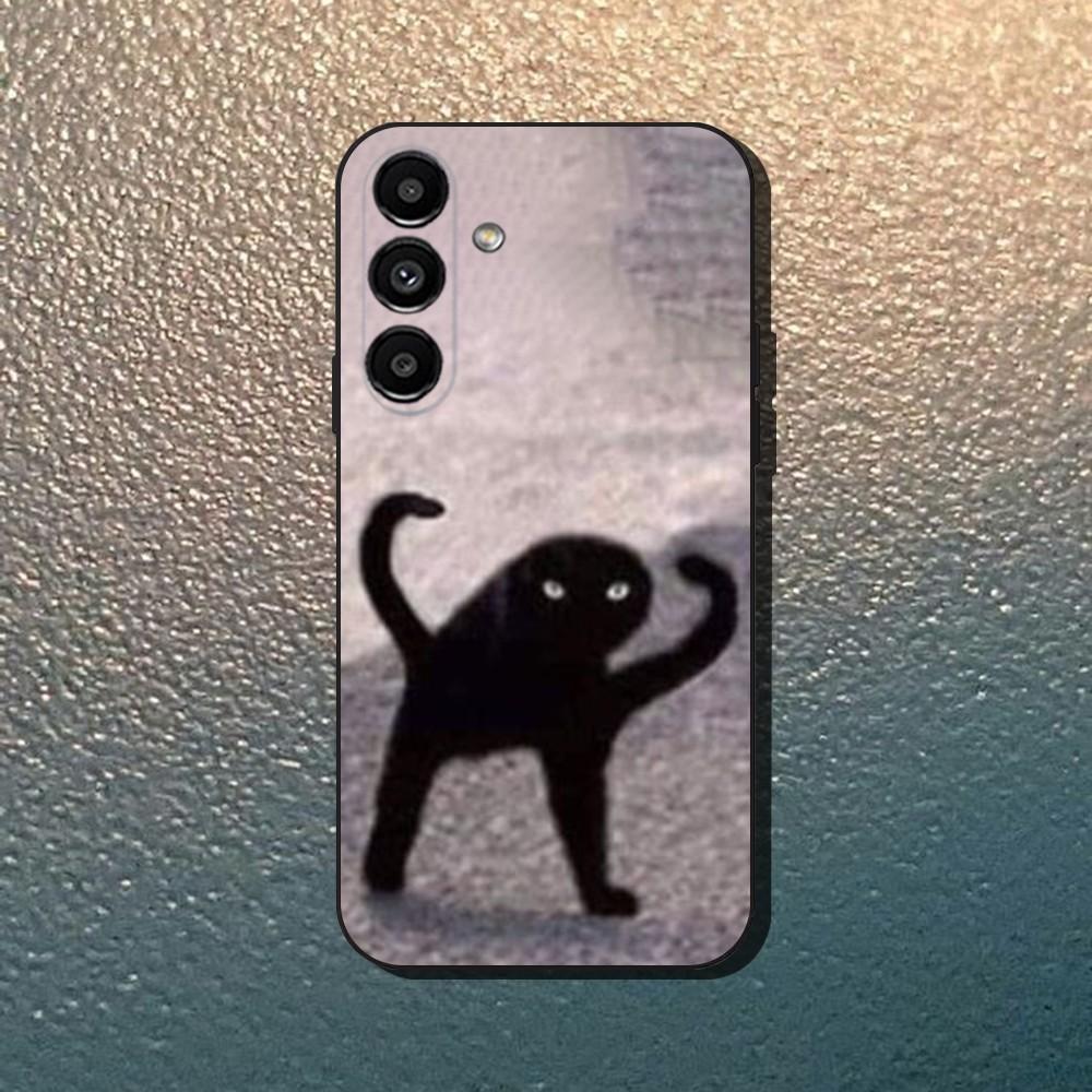 

Funny Cat Memes Phone Case For Samsung Galaxy A13,A21s,A22,A31,A32,A52,A53,A71,A80,Soft Black Shell Samsung a20s
