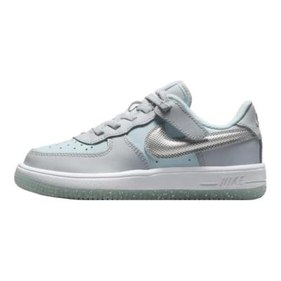 Force 1 Low EasyOn PS Pure Platinum Glacier Blue Kids Sneakers Metallic-Silver HQ3251-043