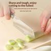 Ergonomic Vegetable Knife Stainless Steel Scallion Slicer With Ergonomic Handle Precision Vegetable Cutter For Salad Garnish