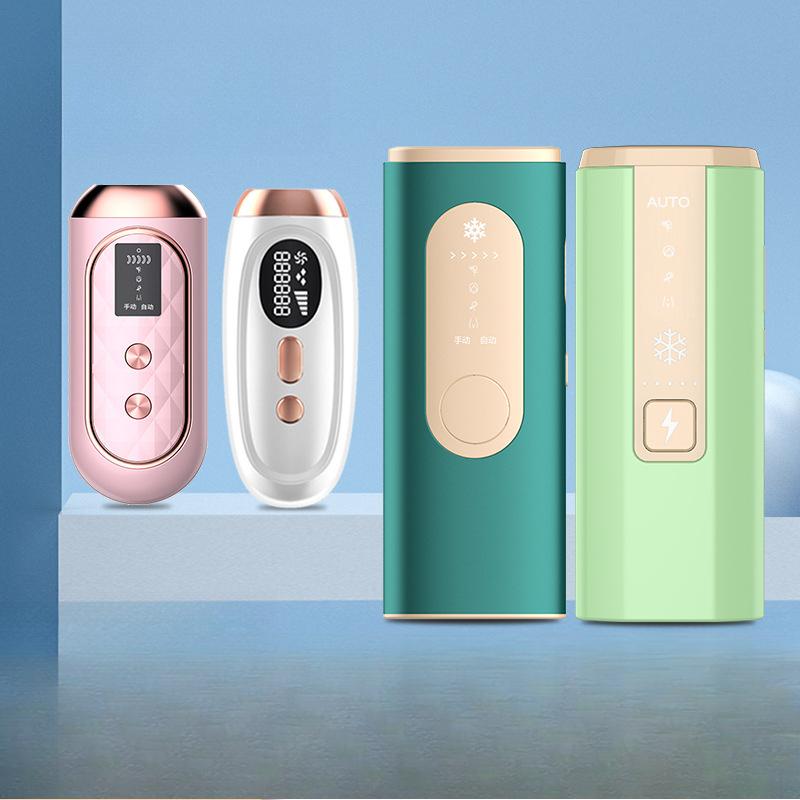 Safir Hårfjerningsmaskin Foton Hudforyngelsesinstrument Skjønnhetsspesialinstrument Sterk Puls Frysepunkt Hårfjerningsinstrument