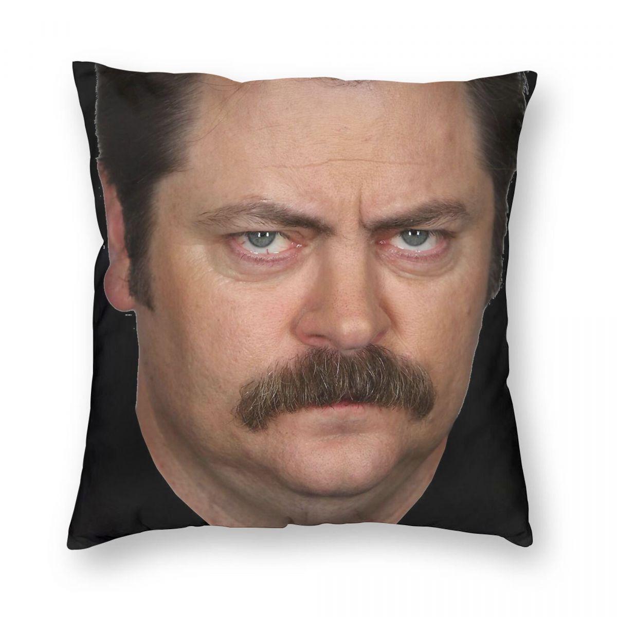 Парки и зоны отдыха Рон Свонсон Квадратная наволочка Полиэстер Лен Бархат С принтом Молния Декор Наволочка для декоративной подушки Чехол для автомобильной подушки 30cmx30cm