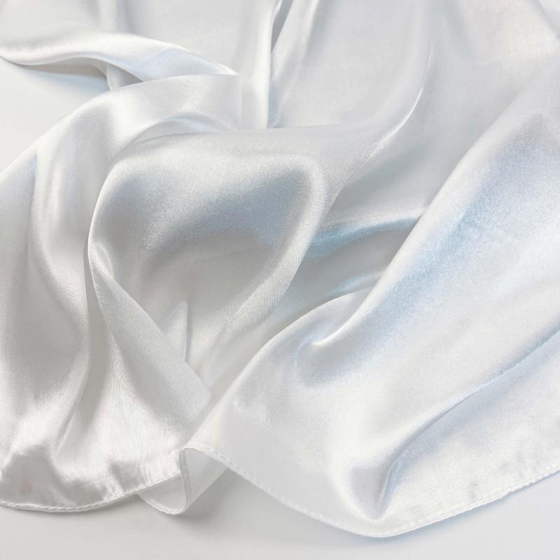 Pañuelo Cuadrado de Satén de Color Sólido de 60 cm para Mujer Ligero Elegante Chal Envolvente para el Cuello Accesorio Elegante Moda